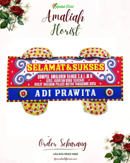 Papan Bunga Ucapan Selamat Nagarapadang